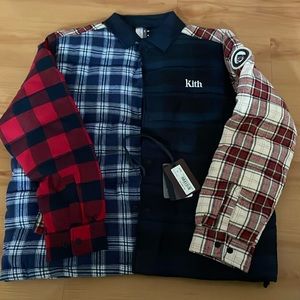 Kith men’s plaid jacket